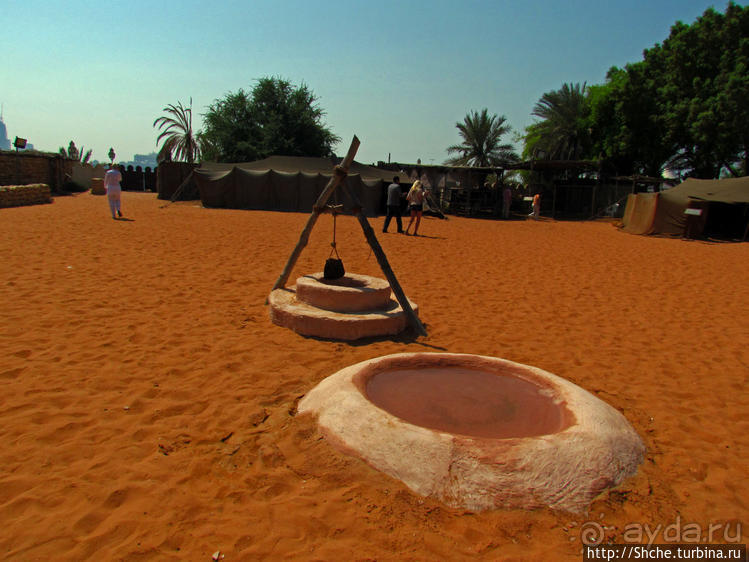 Этнографическая арабская деревня в совремеменной столице ОАЭ