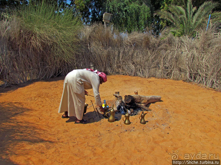 Этнографическая арабская деревня в совремеменной столице ОАЭ