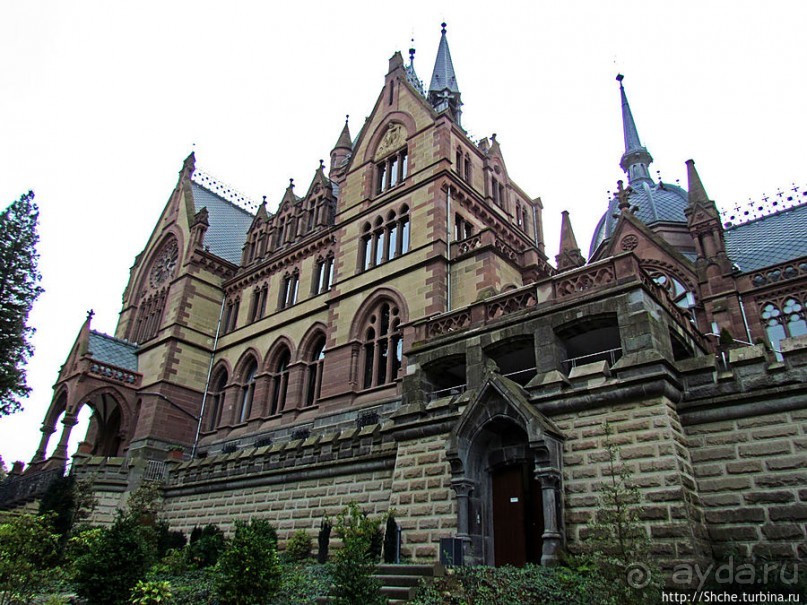 Альбом отзыва "Замково-парковый ансамбль Драхенсбург, прямо из сказки"