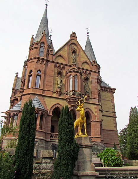 Альбом отзыва "Замково-парковый ансамбль Драхенсбург, прямо из сказки"