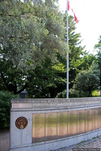 Мемориал летчиков Второй мировой войны в Оттаве