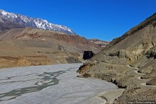 Первые шаги по королевству Ло, тибетский городок Тангбе