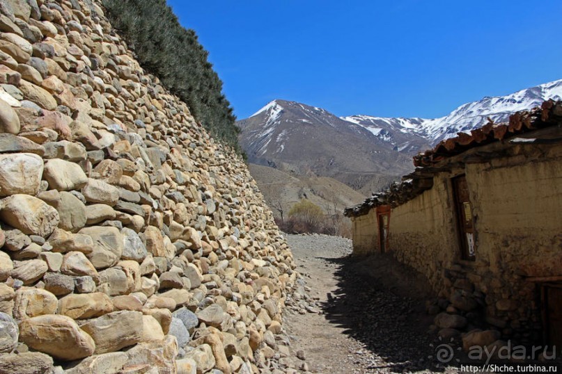 Первые шаги по королевству Ло, тибетский городок Тангбе