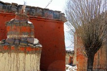 Первые шаги по королевству Ло, тибетский городок Тангбе