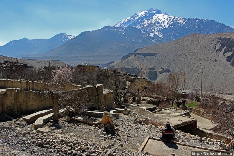 Первые шаги по королевству Ло, тибетский городок Тангбе
