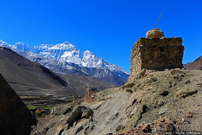Первые шаги по королевству Ло, тибетский городок Тангбе