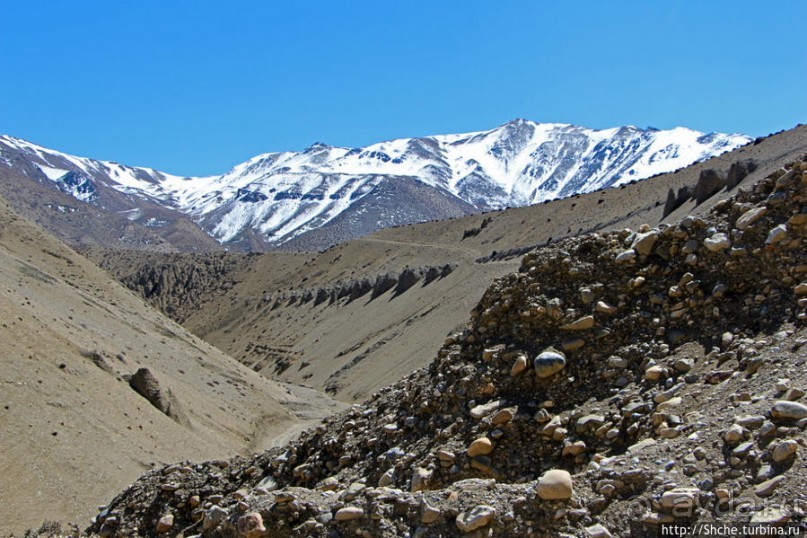 Первые шаги по королевству Ло, тибетский городок Тангбе