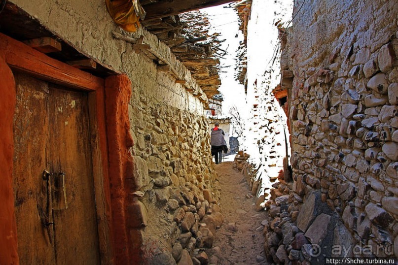 Первые шаги по королевству Ло, тибетский городок Тангбе