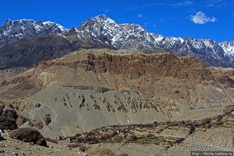Первые шаги по королевству Ло, тибетский городок Тангбе