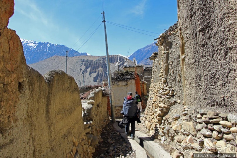 Первые шаги по королевству Ло, тибетский городок Тангбе
