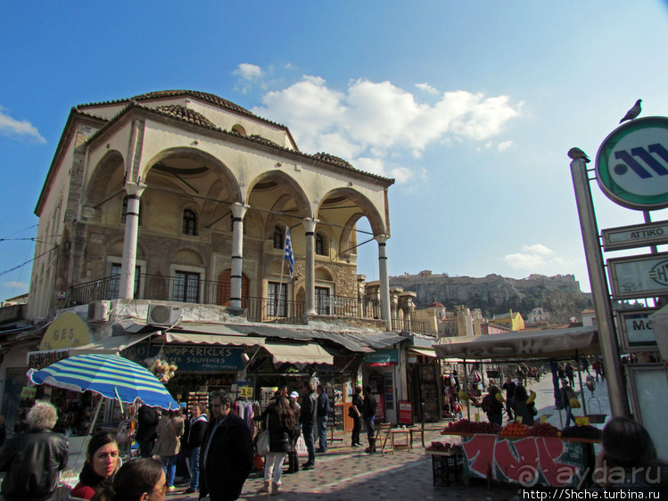 Монастираки. Район букинистов, антикваров и ... ширпотреба