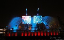Уникальное свето-музыкальное шоу 60-тонных конструкций