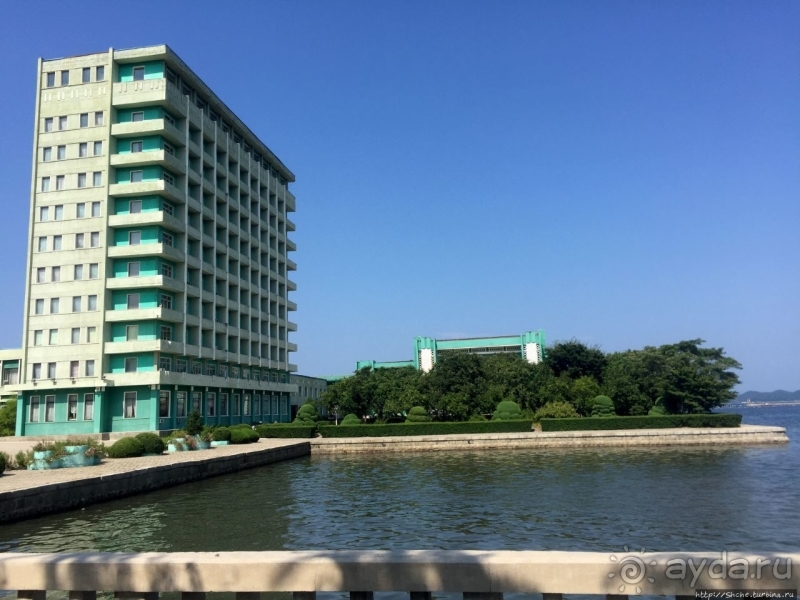 Рыбный ресторан на восточном побережье КНДР