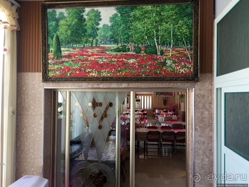 Рыбный ресторан на восточном побережье КНДР