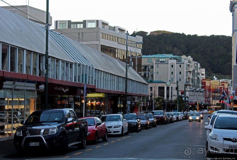 Знакомимся с Веллингтоном. Вечерняя прогулка по Te Aрo
