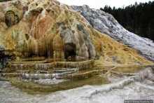 Мамонтовы горячие источники - террасы Клеопатры и Минервы