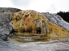 Мамонтовы горячие источники - террасы Клеопатры и Минервы