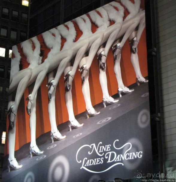 Бродвей, вечерняя прогулка 1 января. Увидеть за 2 часа