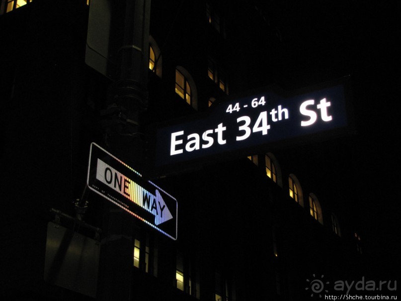 Бродвей, вечерняя прогулка 1 января. Увидеть за 2 часа