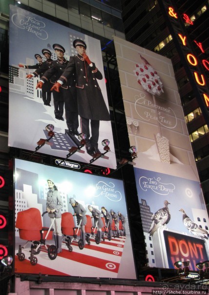 Бродвей, вечерняя прогулка 1 января. Увидеть за 2 часа