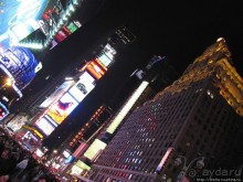 Бродвей, вечерняя прогулка 1 января. Увидеть за 2 часа