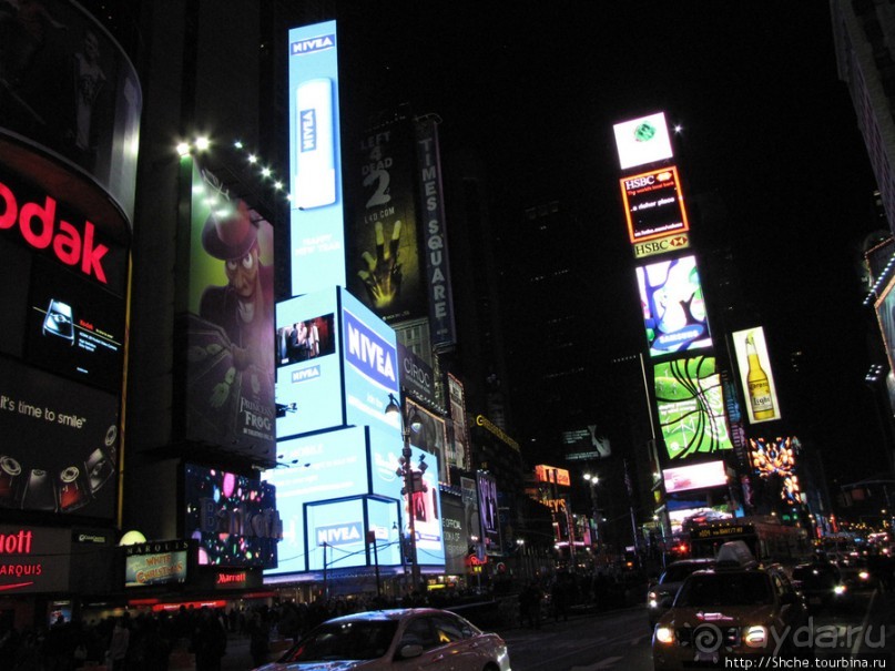 Бродвей, вечерняя прогулка 1 января. Увидеть за 2 часа