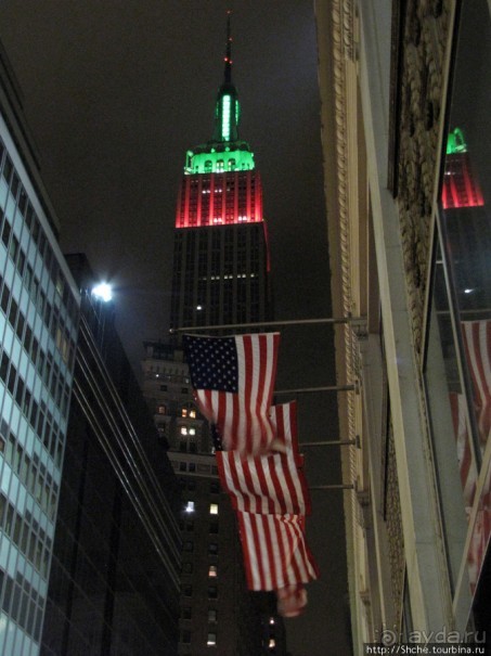 Бродвей, вечерняя прогулка 1 января. Увидеть за 2 часа