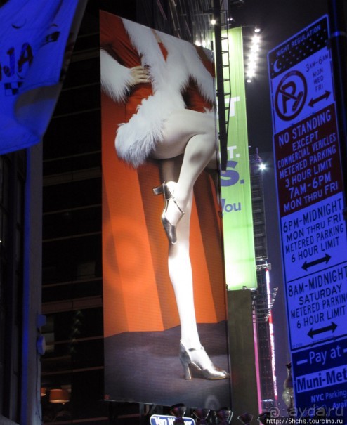 Бродвей, вечерняя прогулка 1 января. Увидеть за 2 часа