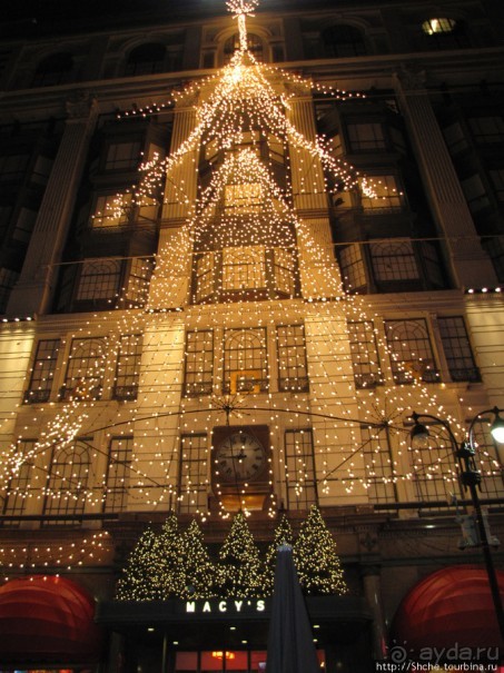 Бродвей, вечерняя прогулка 1 января. Увидеть за 2 часа