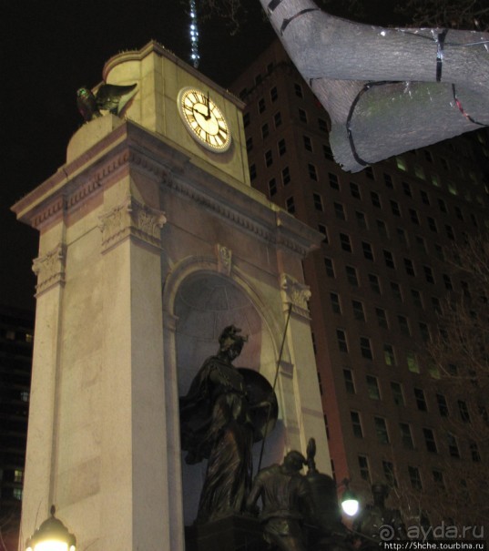 Бродвей, вечерняя прогулка 1 января. Увидеть за 2 часа