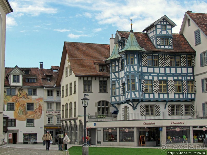 Сантк-Галлен. Прогулка по "старому городу"