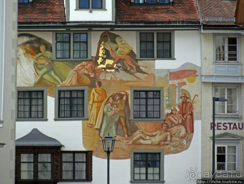 Сантк-Галлен. Прогулка по "старому городу"