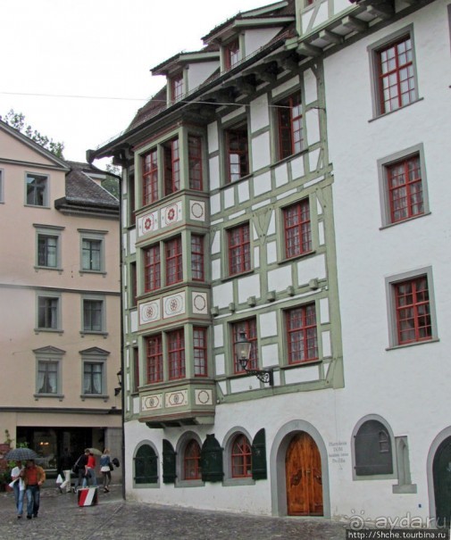 Сантк-Галлен. Прогулка по "старому городу"