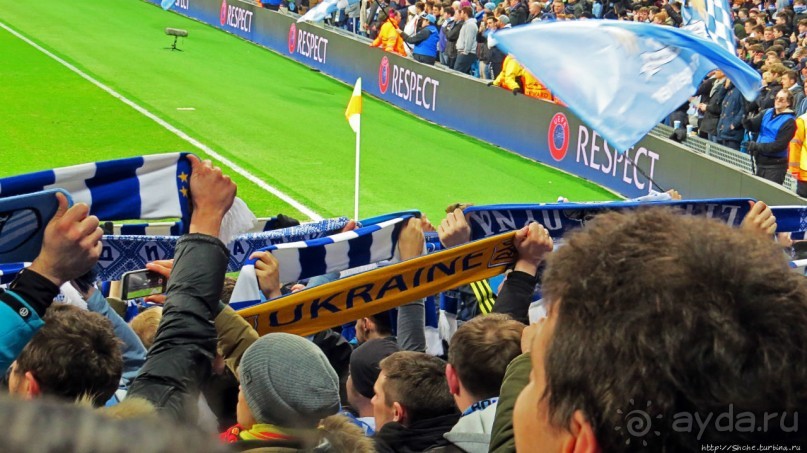 На Этихаде, на...