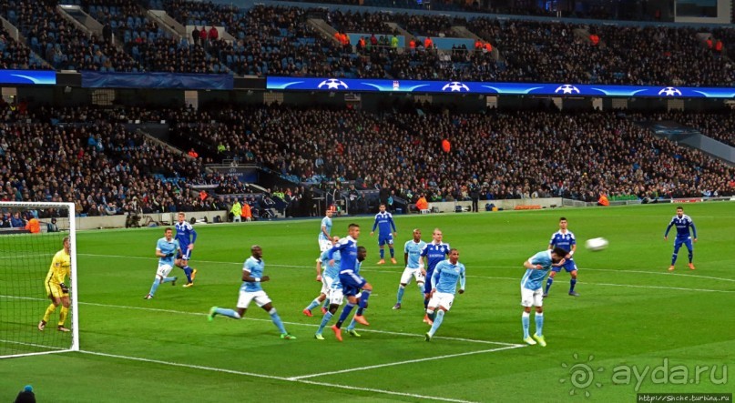 На Этихаде, на...