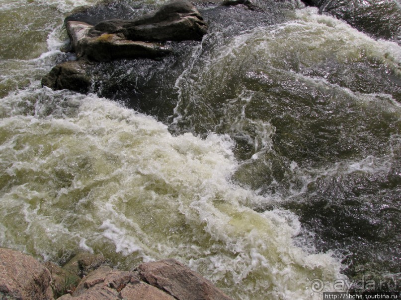 Водный поход по Южному Бугу, день 3. Порог " Мельница"