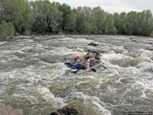 Водный поход по Южному Бугу, день 3. Порог " Мельница"