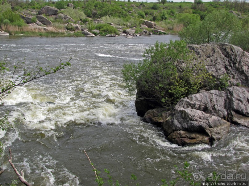 Водный поход по Южному Бугу, день 3. Порог " Мельница"