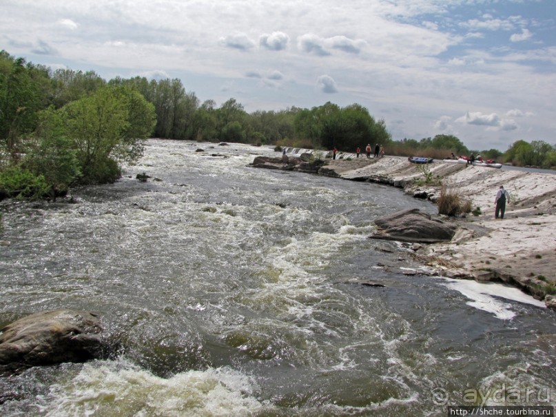 Водный поход по Южному Бугу, день 3. Порог " Мельница"