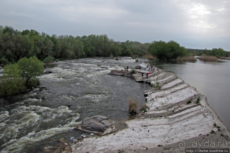 Водный поход по Южному Бугу, день 3. Порог " Мельница"
