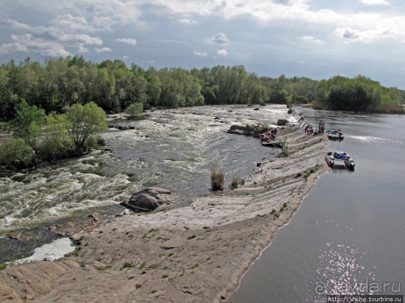 Водный поход по Южному Бугу, день 3. Порог " Мельница"