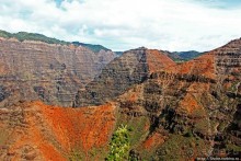 На вертолете над Кауаи. Этап 2. Великолепный каньон Ваймеа