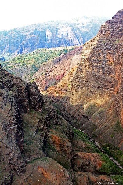 На вертолете над Кауаи. Этап 2. Великолепный каньон Ваймеа