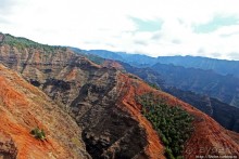 На вертолете над Кауаи. Этап 2. Великолепный каньон Ваймеа