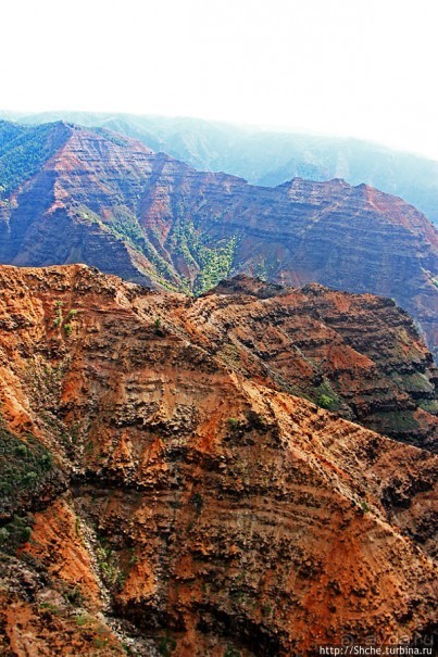 На вертолете над Кауаи. Этап 2. Великолепный каньон Ваймеа