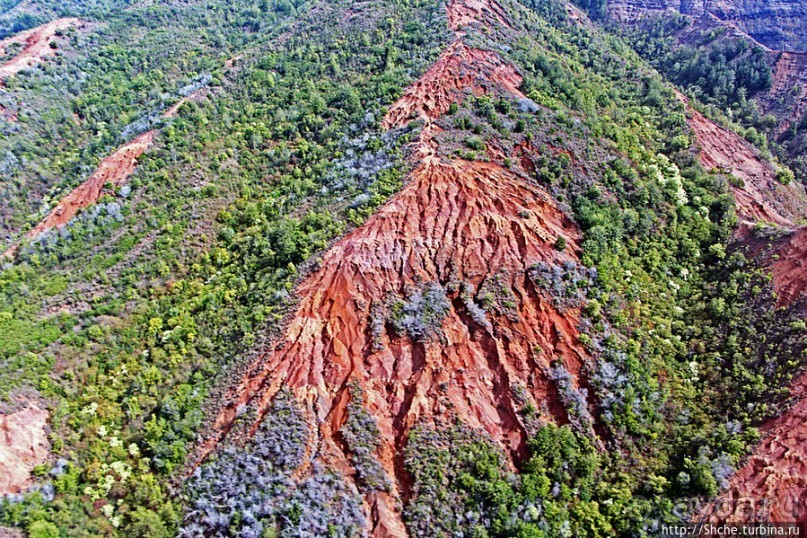 На вертолете над Кауаи. Этап 2. Великолепный каньон Ваймеа