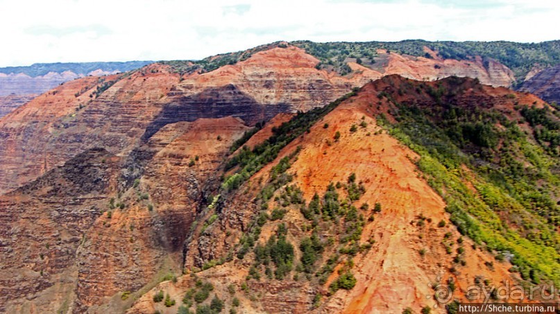 На вертолете над Кауаи. Этап 2. Великолепный каньон Ваймеа