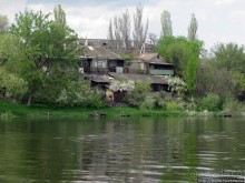 Южный Буг, водный поход, день 2. Дамба и мосты Первомайска.