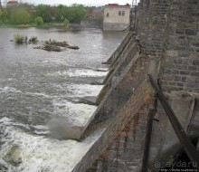 Южный Буг, водный поход, день 2. Дамба и мосты Первомайска.