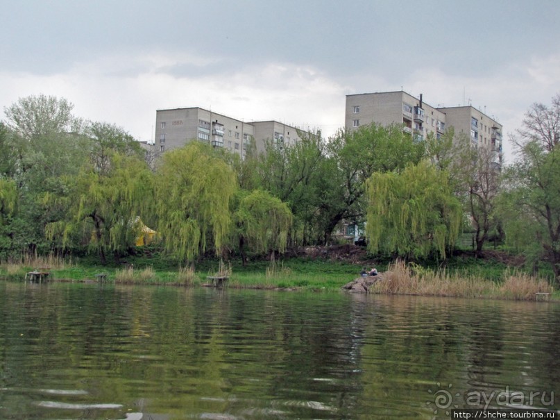 Южный Буг, водный поход, день 2. Дамба и мосты Первомайска.